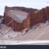 Formaciones rocosas del desierto de Atacama. Los estratos rocosos del Anfiteatro en el Valle de la Luna, Desierto de Atacama, Chile. Autor y Copyright Marco Ramerini