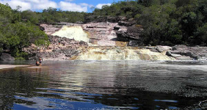 Cascada de Río Roncador, Marimbus Humedal, Chapada Diamantina, Bahía, Brasil. Author and Copyright: Marco Ramerini
