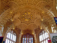 El techo de la Lady Chapel, Abadía de Westminster, Londres. Autor y Copyright: Marco Ramerini