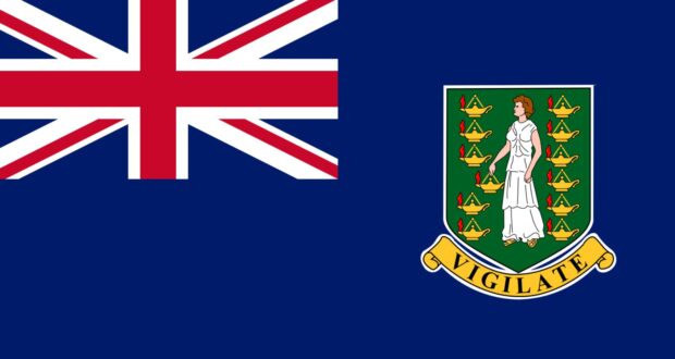Bandera de las Islas Vírgenes Británicas