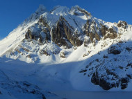 Laguna y Cerro 5 Hermanos, Tierra del Fuego, Argentina. Autor y Copyright Guillermo Puliani