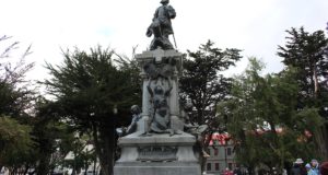Monumento a Magallanes, Punta Arenas, Chile. Autor y Copyright Marco Ramerini