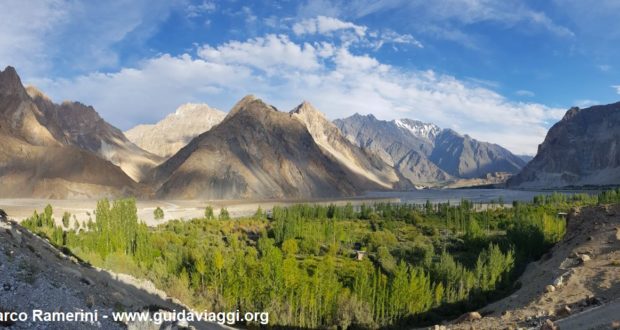 Conos de Passu, Valle de Hunza, Pakistán. Autor y Copyright Marco Ramerini