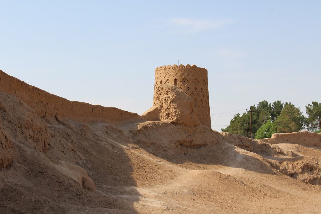 Fortaleza de Narin Qal'eh, Meybod, Irán. Autor y Copyright Marco Ramerini,