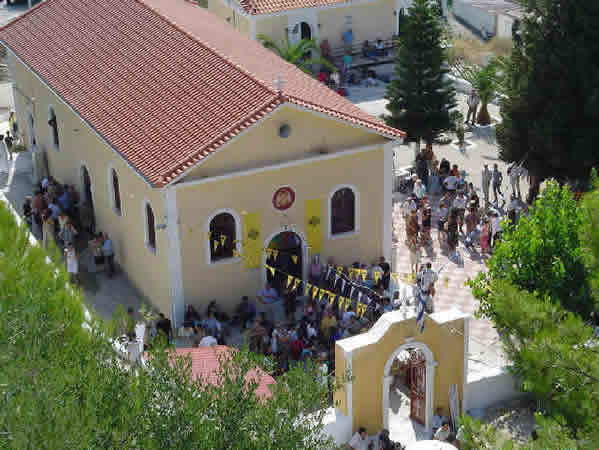 La iglesia de Markopoulo, Cefalonia, Islas Jónicas, Grecia. Autor y Copyright Niccolò di Lalla.