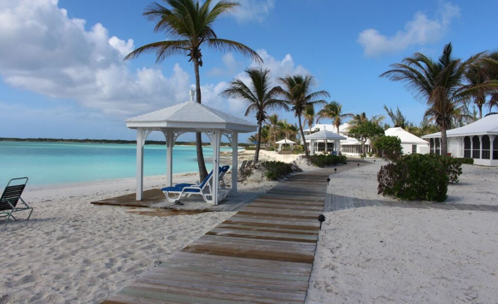 Cape Santa Maria Beach Resort, Long Island, Bahamas. Autor y Copyright Marco Ramerini