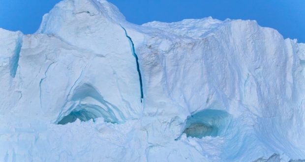 Ojos de hielo, Groenlandia. Autor y Copyright Marco Ramerini